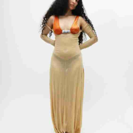 Bias Jersey Gown