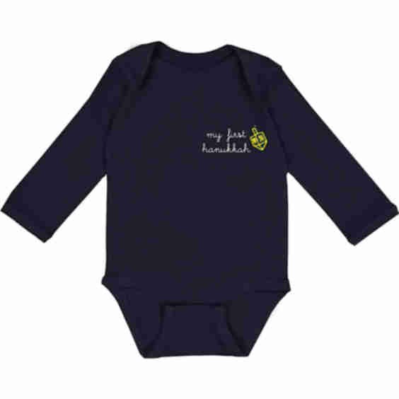 "My First Hannukah" Onesie