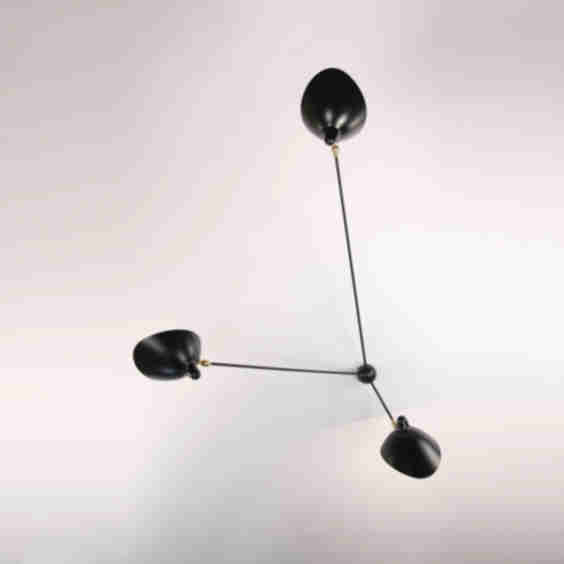 Serge Mouille Spider Sconce 3 Arms (Pre-Owned)