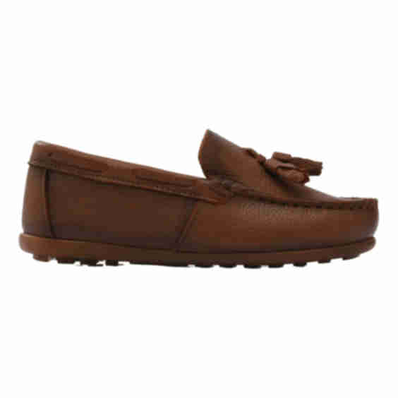 Leather Tassel Loafers