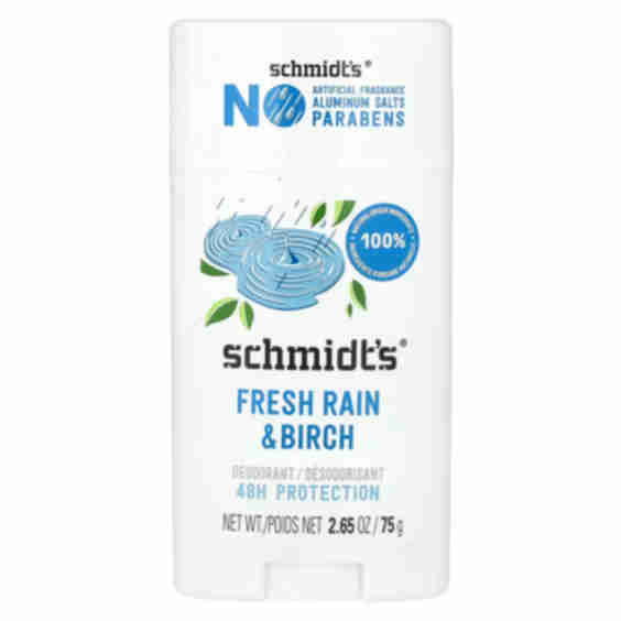 Deodorant Stick, Fresh Rain & Birch, 2.65 oz (75 g)