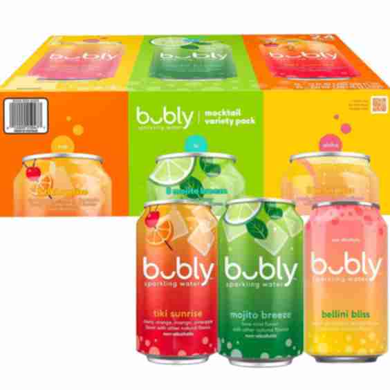 Sparkling Water Non-Alcoholic Mocktail Variety Pack