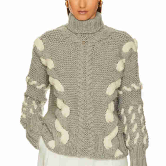 Barbora Handmade Wool Turtleneck