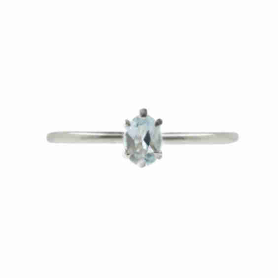 Aquamarine Ring