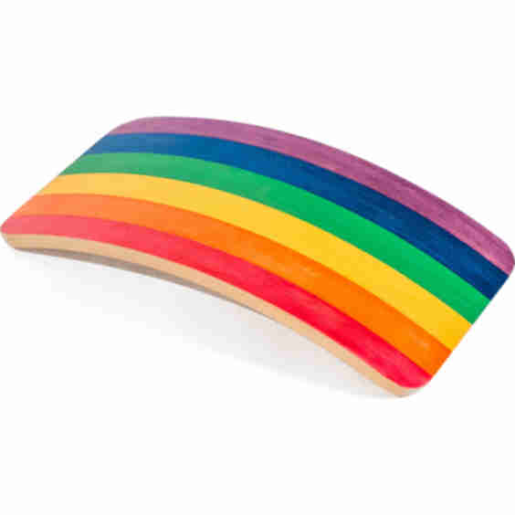 Rainbow Wobble Board