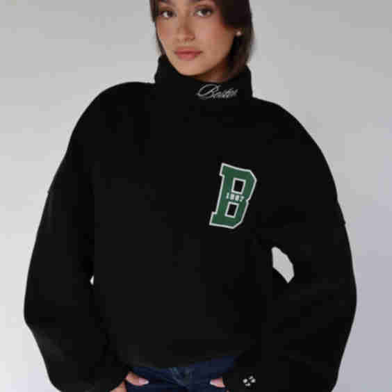 Letterman Rollneck Sweatshirt