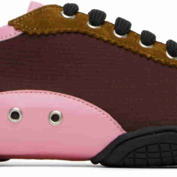 Pattern Scalloped Accent Simone Sneakers