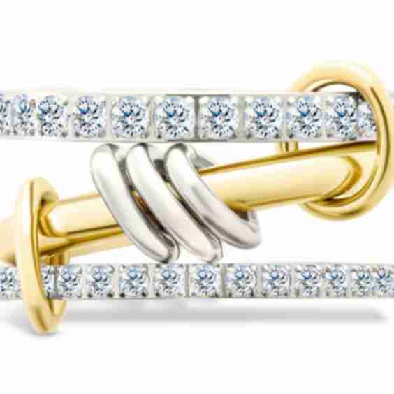 Garwyn Pave Triple Row Ring