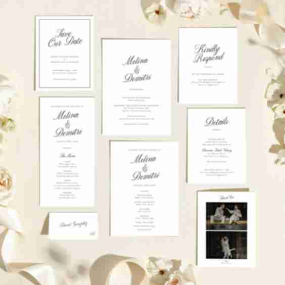 Mabel Wedding Place Cards
