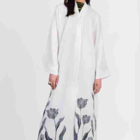Abaya with Embroidery