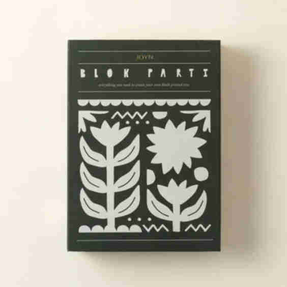 Diy Block Printed Tote Kit