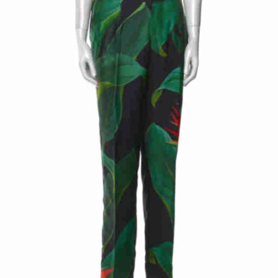  Restless Sleepers Silk Straight Leg Pants
