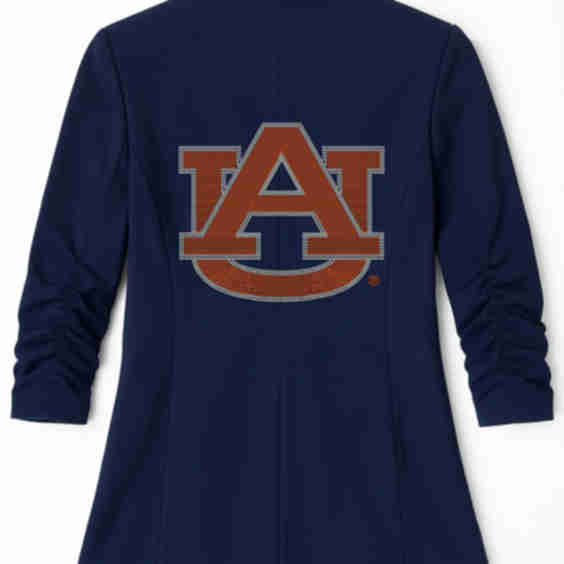 Moving Forward Designs x Auburn University Ruched Sleeve Blazer