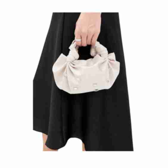 Bejeweled Champagne Bag