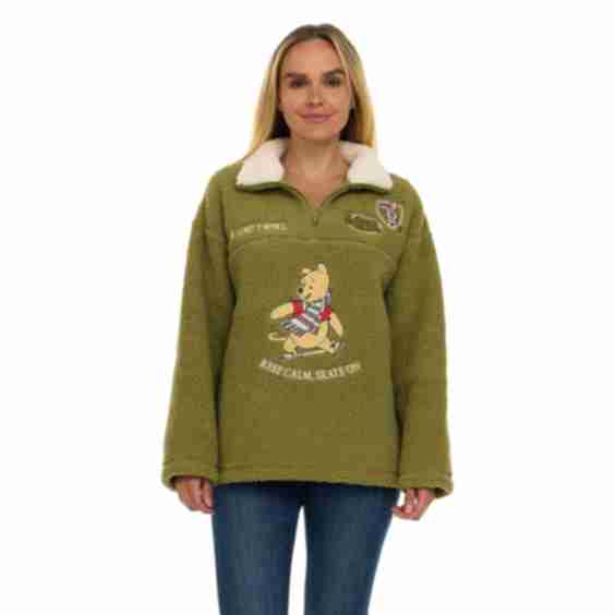 Winter Sherpa Quarter-Zip Pullover
