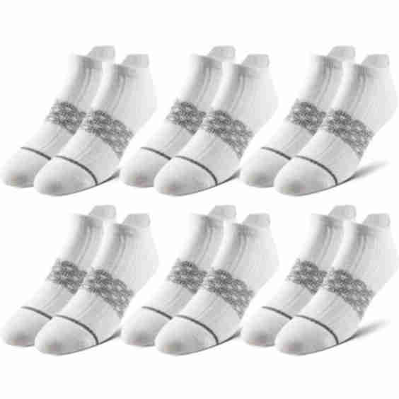 4 Way Stretch Cushion Low Cut 6 Pack
