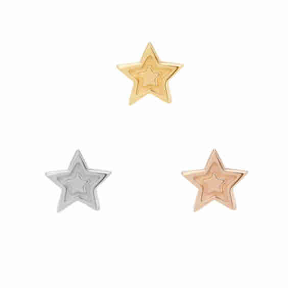 Starstruck Threadless End Body Jewelry