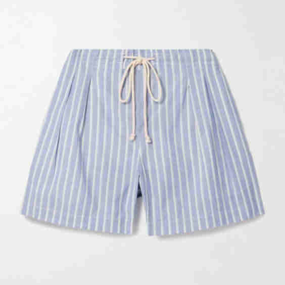 Drawstring Pleat Front Short