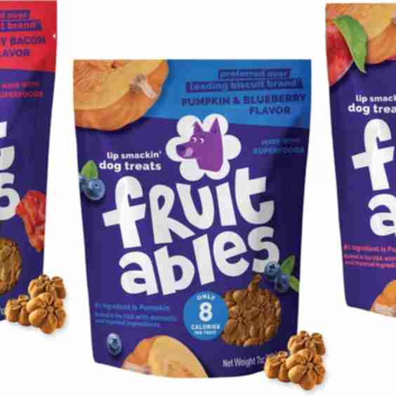 Pumpkin & Blueberry, Pumpkin & Apple, Bacon & Apple Dog Treats Variety Pack