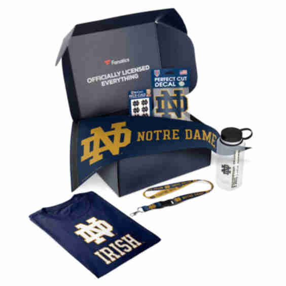 Irish Fanatics Pack College Essentials Themed Gift Box