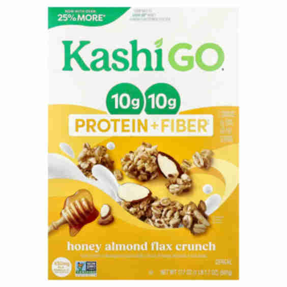 Kashi Go Protein Fiber Cereal Honey Almond Flax Crunch