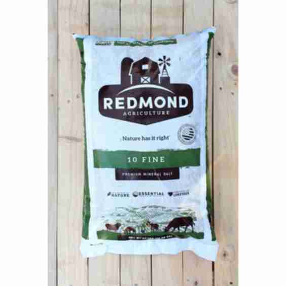 Natural Trace Mineral Salt Supplement for Farm Animals, 50-lb Bag