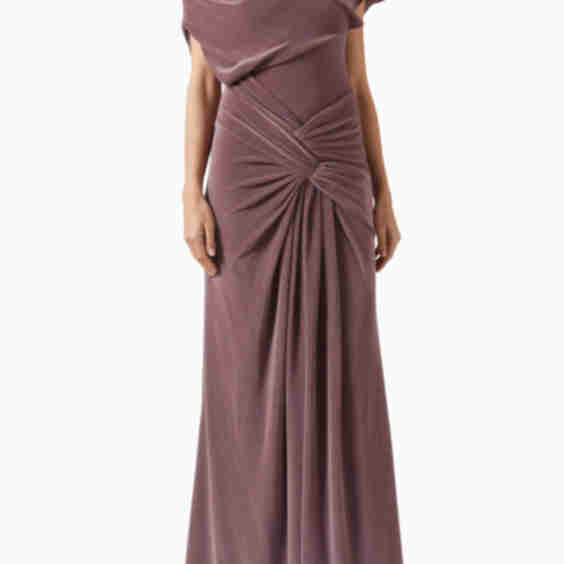 Fishtail One Shoulder Gown