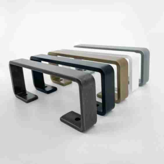 Wall Mounted Towel Bar - Metal Rack