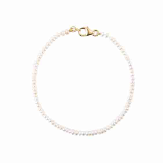 Button Pearl Bracelet