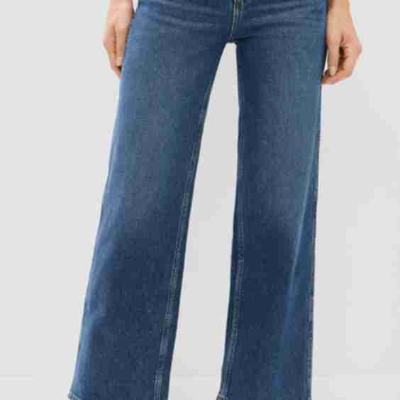 The Blake High Rise Wide Leg Crop Jeans