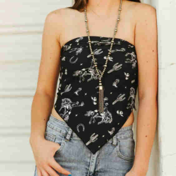 Cowboy Rodeo Wild Rag