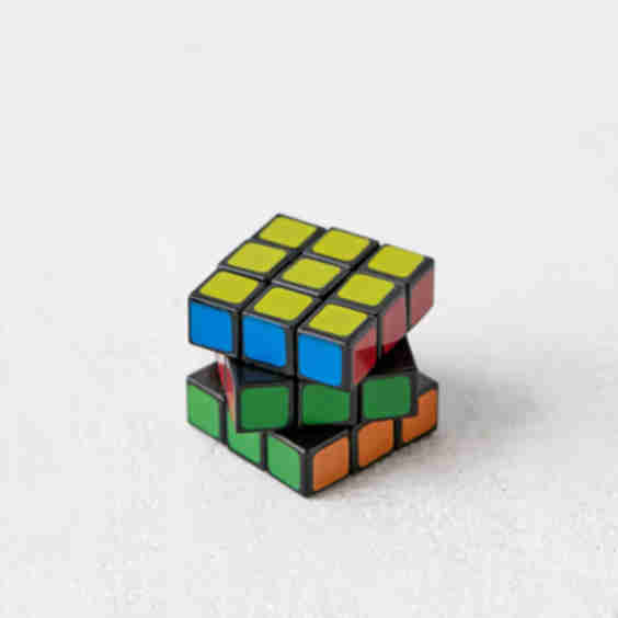 Worlds Smallest Rubik's Cube Puzzle Game
