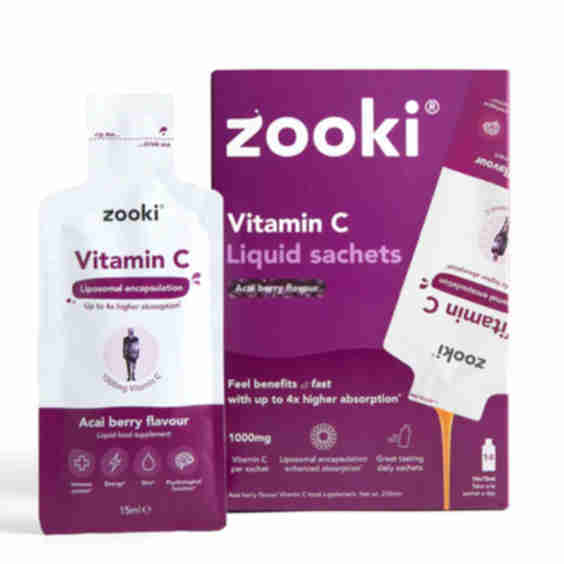 Vitamin C, Liposomal Liquid Sachets - Acai Berry