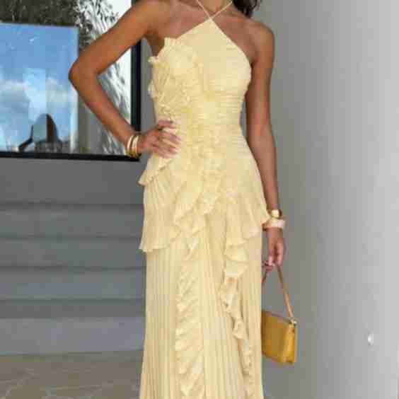 Emma Ruffle Maxi Dress