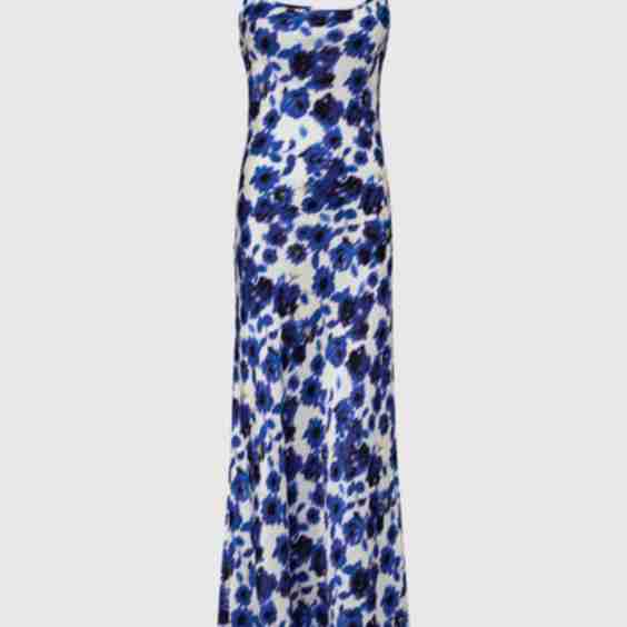 Sophia Bias Cut 100% Silk Satin Dress