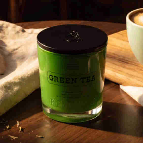 Barista Green Tea 10 Oz Candle