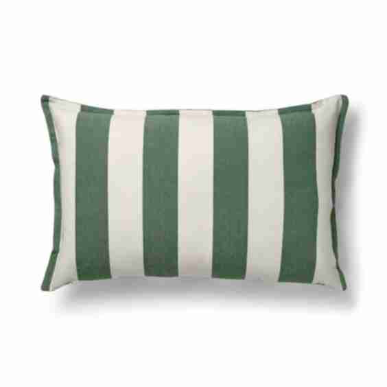 Striped Water-Repellent Pillow