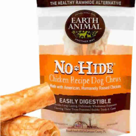 No-Hide Medium Rolls Rawhide Alternative Dog Treats 2 count