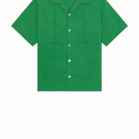 Double Pocket Pin Tuck Shirt