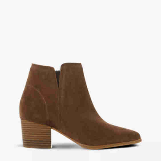 Payge Nubuck Leather Ankle Boots
