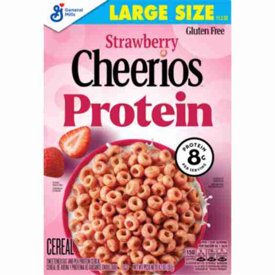 Strawberry Cheerios Protein Cereal