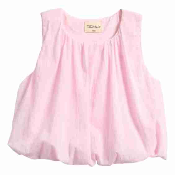 Kids' Grecian Cotton Gauze Bubble Top