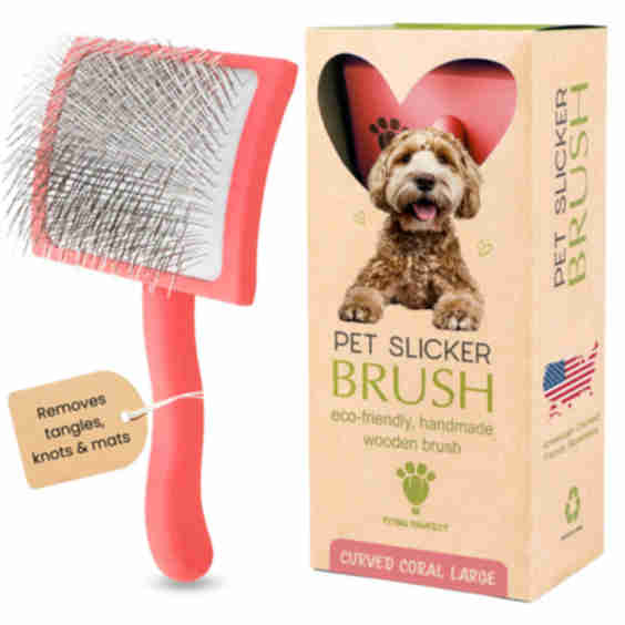 Curved Slicker Brush Large