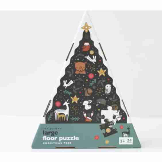 Christmas Tree Floor Puzzle, Multi