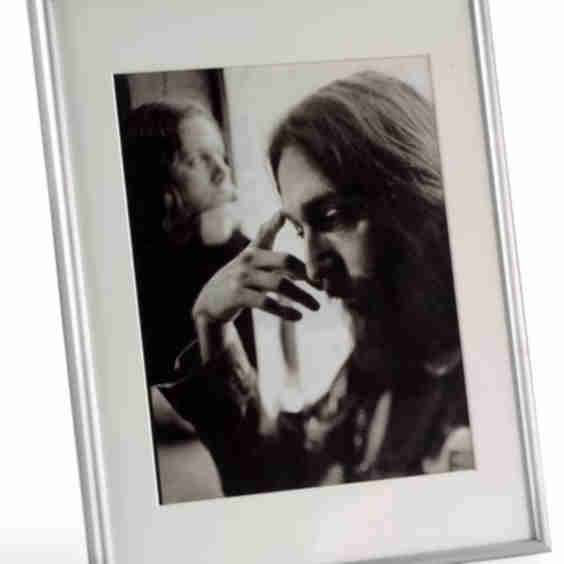 Picture Frame for Tabletop or Wall, Aluminum