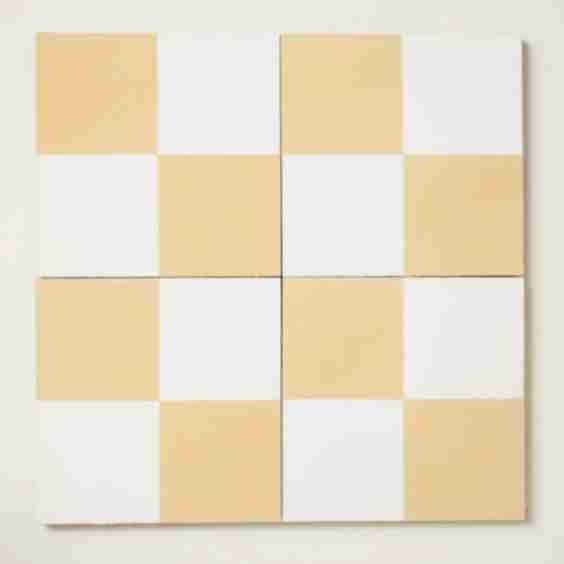 Chequerboard Cement Tile