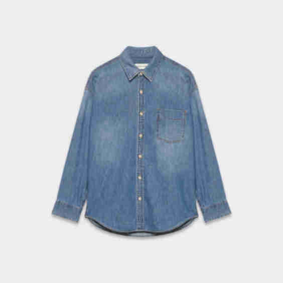 The 80s Comfy Denim Shirt