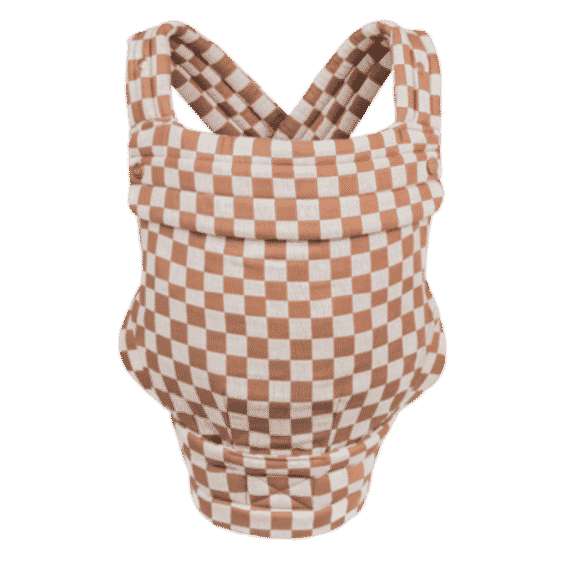 The Monarch Carrier - Mocha Check