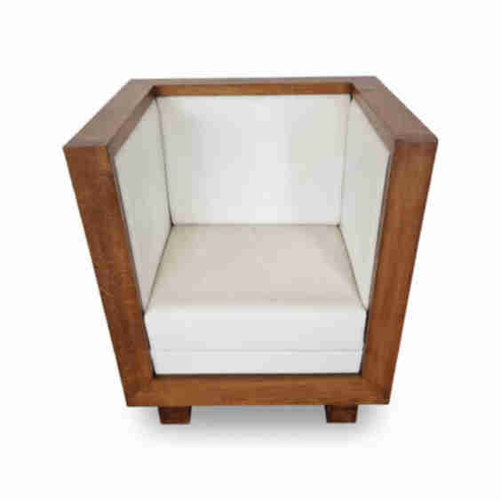 Art Deco Armchair, 1980s (Pre-Owned)