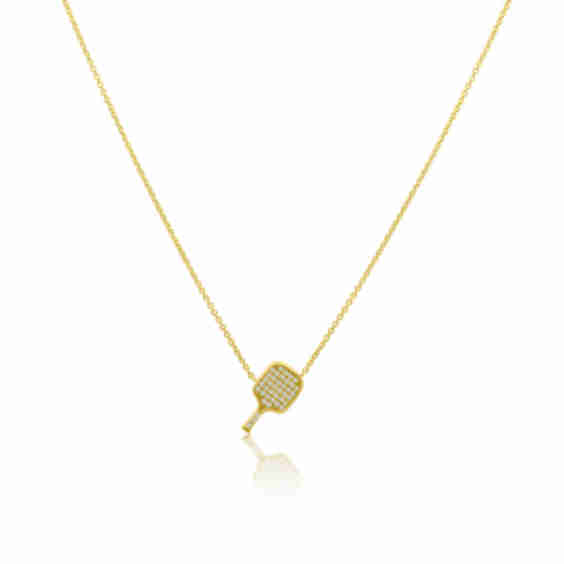 Pickle Ball Necklace